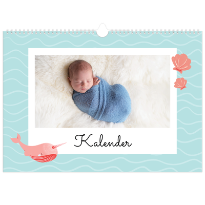 A3 Foto Kalender — Søde dyr [kalender forside]