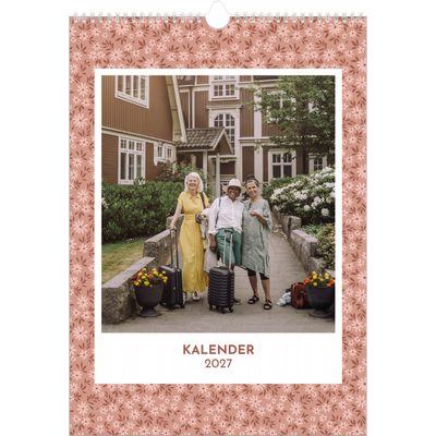 Årskalender A3 — Fuld blomstring [kalender forside]