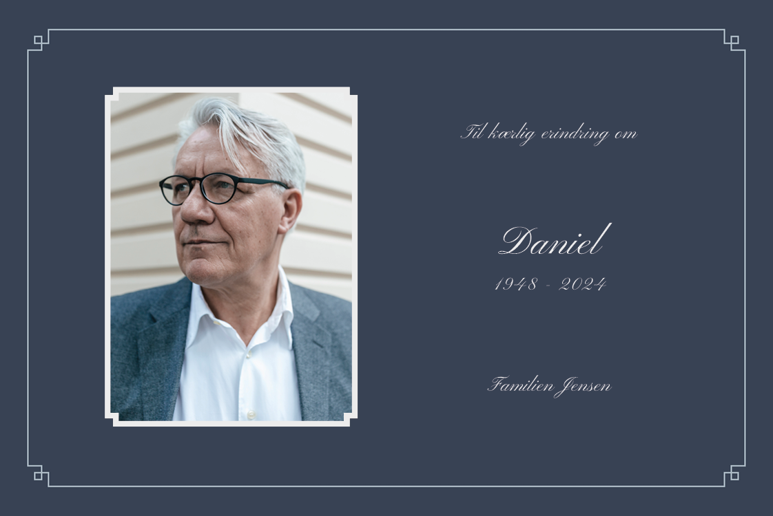 Takkekort — Til minde