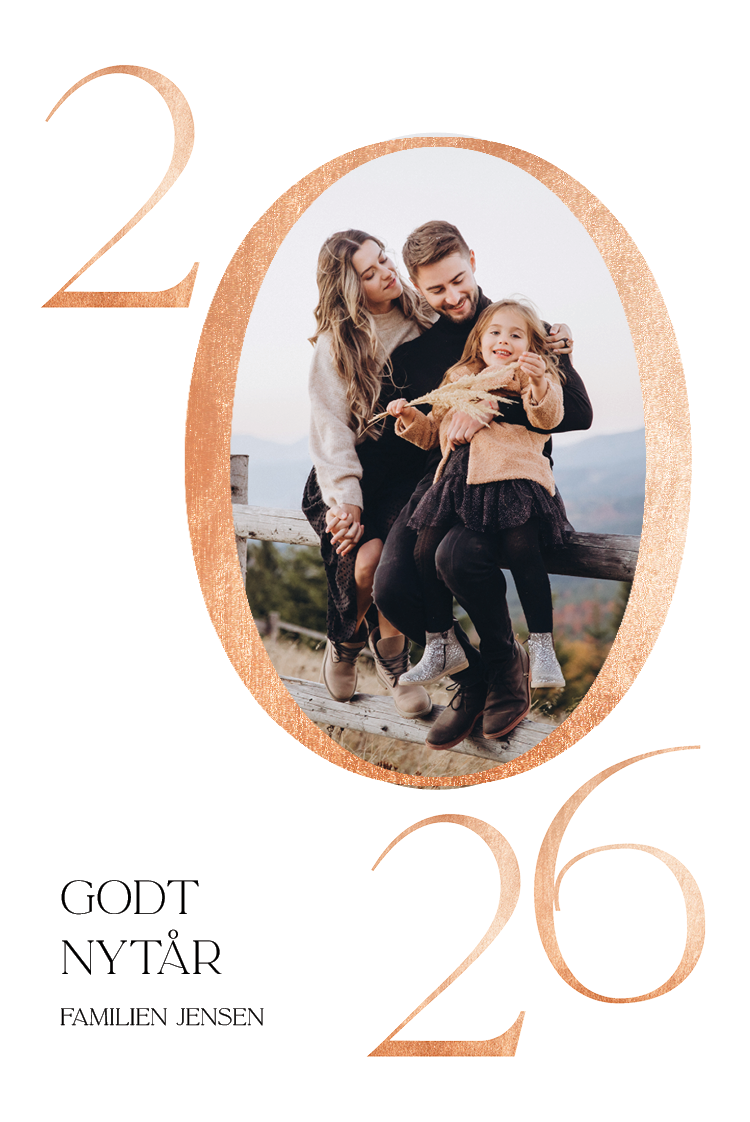 Kort — Foto med metalfarvet omrids