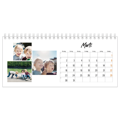 Bordkalendere — Bogen om mig [Marts]