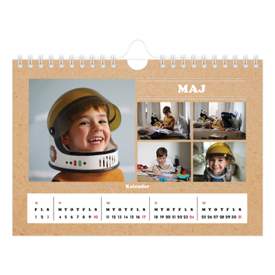 A5 Foto Kalender — Magasinstil [kalender forside]