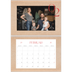 Fotokalender A4 dobbelt (30 x 40 cm) — Røde elementer [Februar]