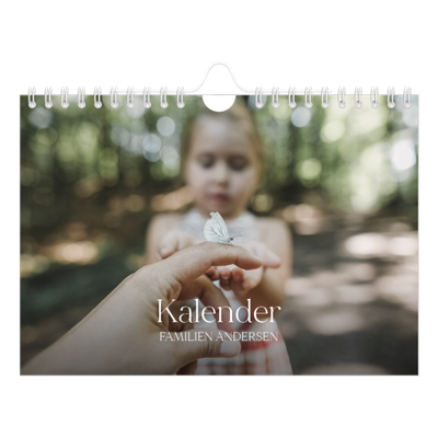 A5 Foto Kalender — Tolv store måneder [kalender forside]