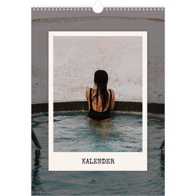 Årskalender A3 — Portrætudgaven [kalender forside]