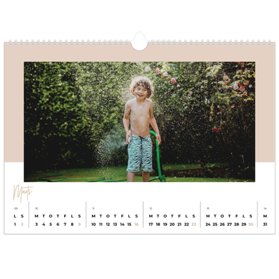 A3 Foto Kalender — Jordiske rammer [Marts]