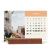 Staffeli kalender - liggende  — Pastel kapitler [Marts]