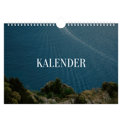 Fotokalender A4 — Endeløs flugt [kalender forside]