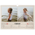 A3 Foto Kalender — Stempeleffekt [Februar]