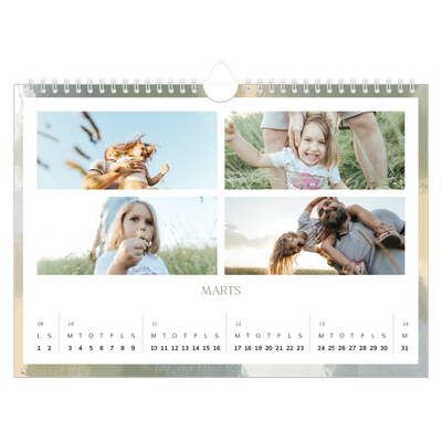 Fotokalender A4 — Pensleffekt [Marts]