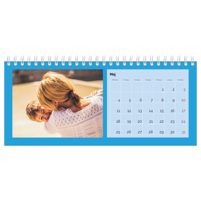 Bordkalendere — Skarpe farver [kalender forside]