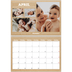 Fotokalender A4 dobbelt (30 x 40 cm) — Magasinstil [April]