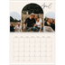 Fotokalender A4 dobbelt (30 x 40 cm) — Buet billederamme [April]