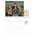 Fotokalender A4 dobbelt (30 x 40 cm) — Måneder i tal [kalender forside]