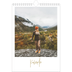 Fotokalender A4 (20 x 30 cm) — Håndskrevet måned [kalender forside]
