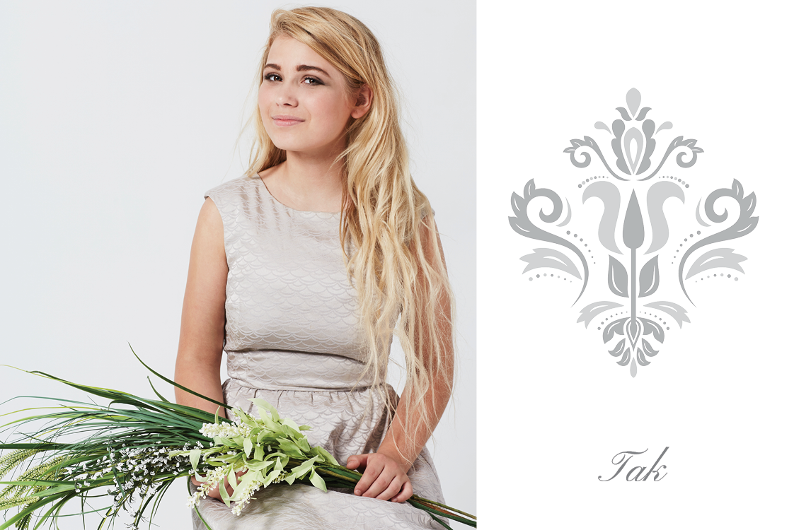 Takkekort — Traditionel ramme