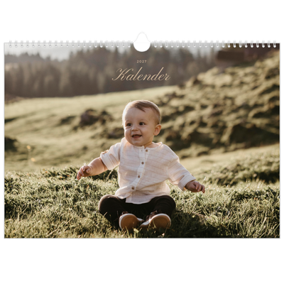 A3 Foto Kalender — Fotolister [kalender forside]