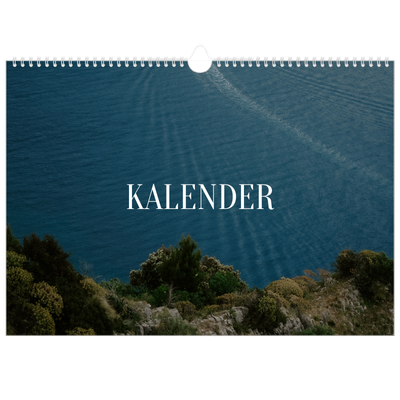 A3 Foto Kalender — Endeløs flugt [kalender forside]