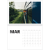 Fotokalender A4 dobbelt (30 x 40 cm) — White space [Marts]