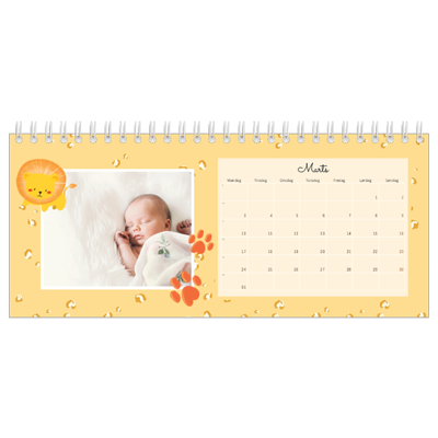 Bordkalendere — Søde dyr [Marts]