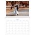 Fotokalender A4 dobbelt (30 x 40 cm) — Klassisk kobolt [Marts]
