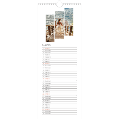 Køkkenkalender  — Rejsemosaikker [Marts]