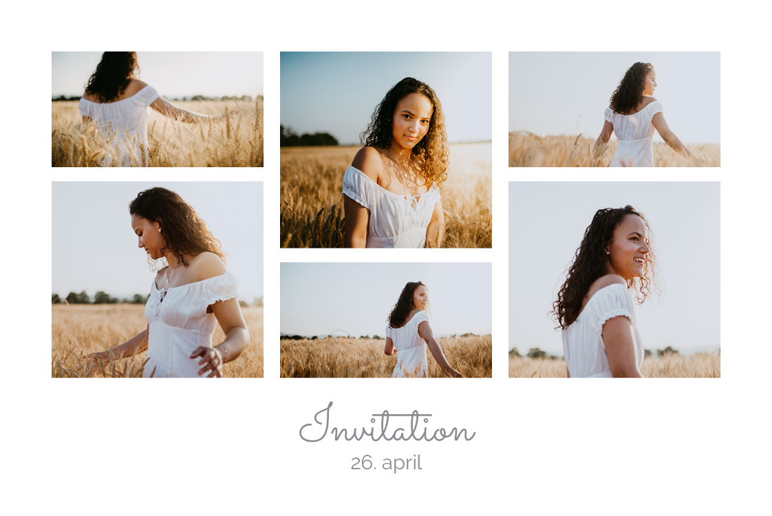 Invitationer — Lys og luftig