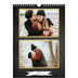Fotokalender A4 (20 x 30 cm) — Rammer med glitter [kalender forside]