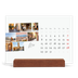 Staffeli kalender - liggende  — Byferie (hvid) [Marts]