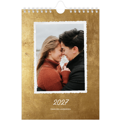 A5 Foto Kalender — Vintage [kalender forside]