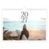 Fotokalender A4 — Surfing i solnedgangen [kalender forside]