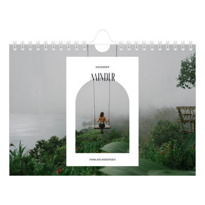 A5 Foto Kalender — Den åbne bue [kalender forside]