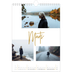 Fotokalender A4 (20 x 30 cm) — Guldstift [Marts]