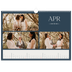 A3 Foto Kalender — Skifer & seriffer [April]