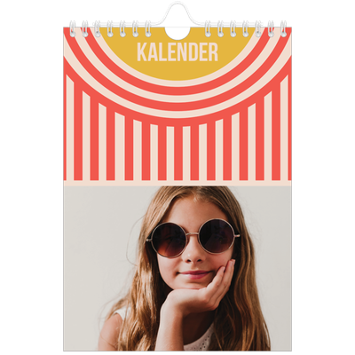 A5 Foto Kalender — Lys og smuk [kalender forside]
