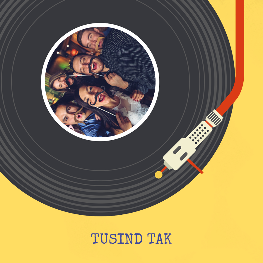 Takkekort — 80'ers fest