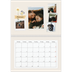 Fotokalender A4 dobbelt (30 x 40 cm) — Vintage scrapbooking [Februar]