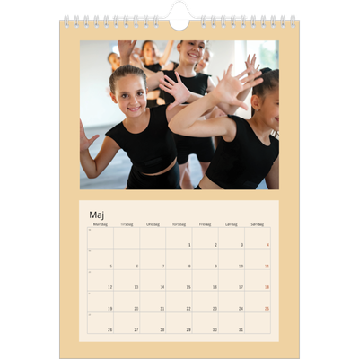 Fotokalender A4 (20 x 30 cm) — Neo Scandi [kalender forside]