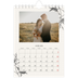 A5 Foto Kalender — Blek & blomst [Januar]