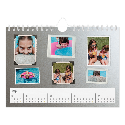 A5 Foto Kalender — Vintage [kalender forside]