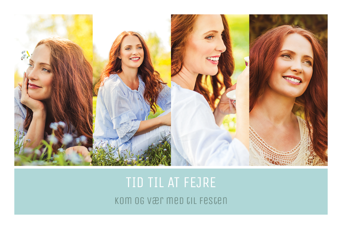 Invitationer — Pale blue footer