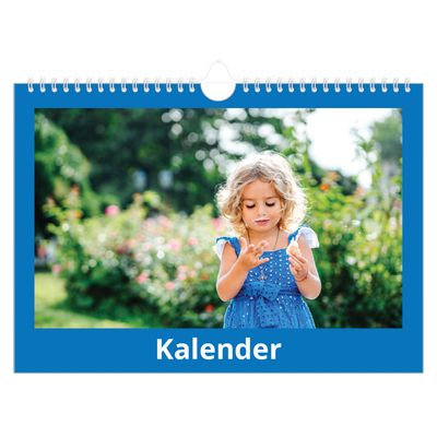 Fotokalender A4 — Stilrene farver [kalender forside]