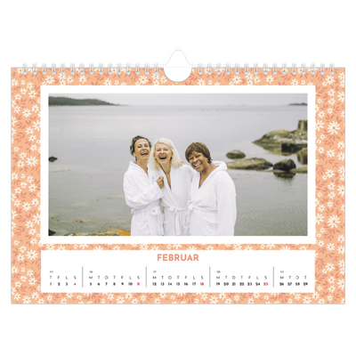 A5 Foto Kalender — Fuld blomstring [April]