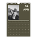 A5 Foto Kalender — Moderne og dristig [April]