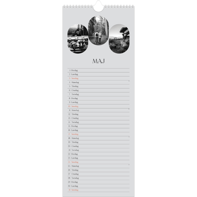 Køkkenkalender  — Den åbne vej [kalender forside]