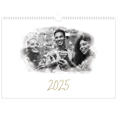 A3 Foto Kalender — Diffuse billederammer [kalender forside]