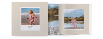 Fotobog — Retro pastel firkant