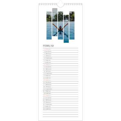 Køkkenkalender  — Rejsemosaikker [Februar]
