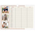 A3 Foto Kalender — Familiekalender i jordfarver - Familie på 3 [Marts]