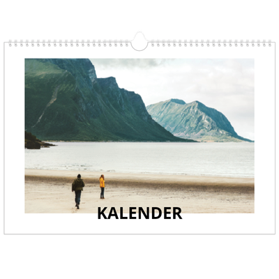 A3 Foto Kalender — White space [kalender forside]